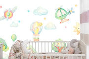 Watercolour toys  wall mural image 2