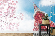 Tokyo tower wall mural image 0