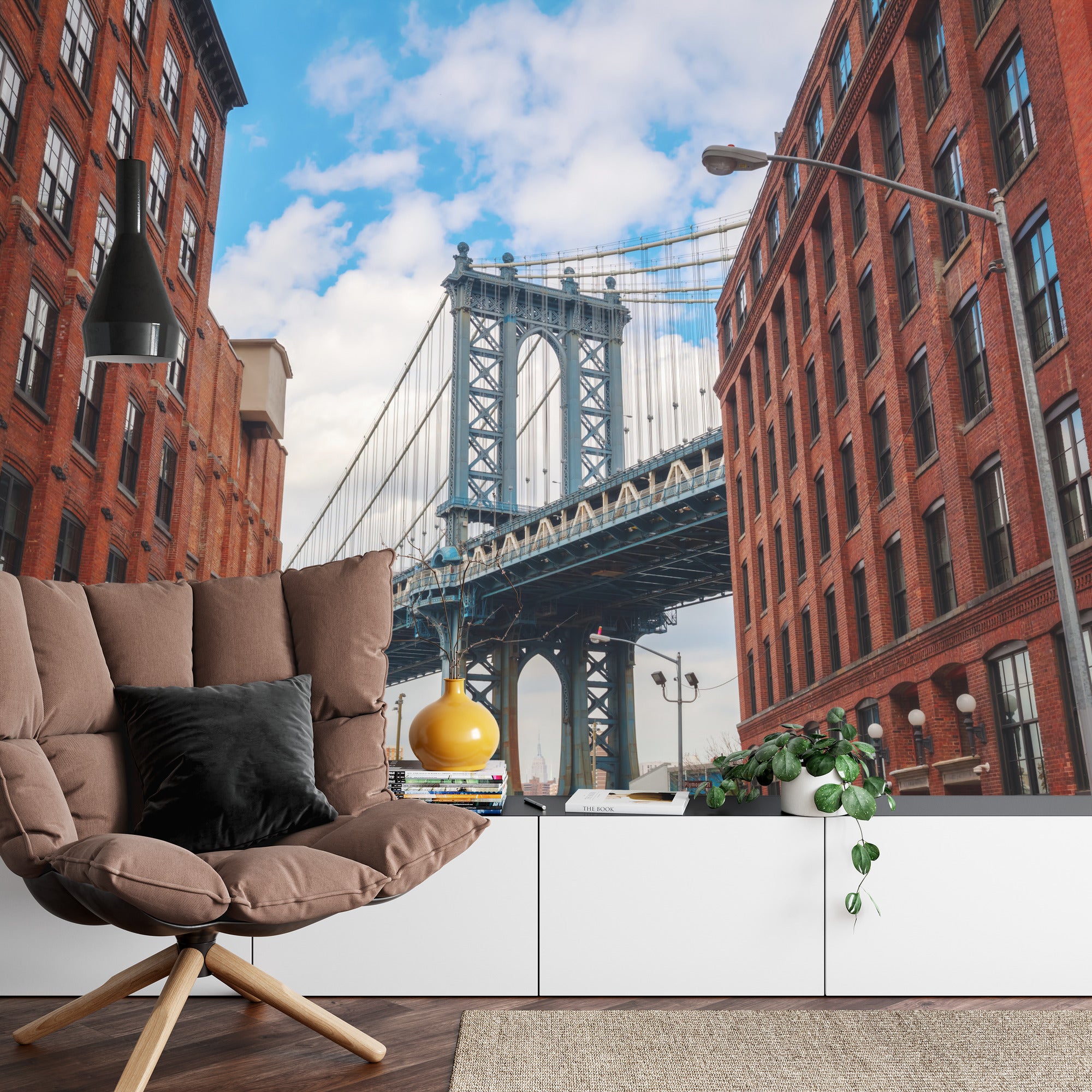 Manhattan Bridge wall mural image 0