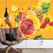 Real fruits wall mural image 2