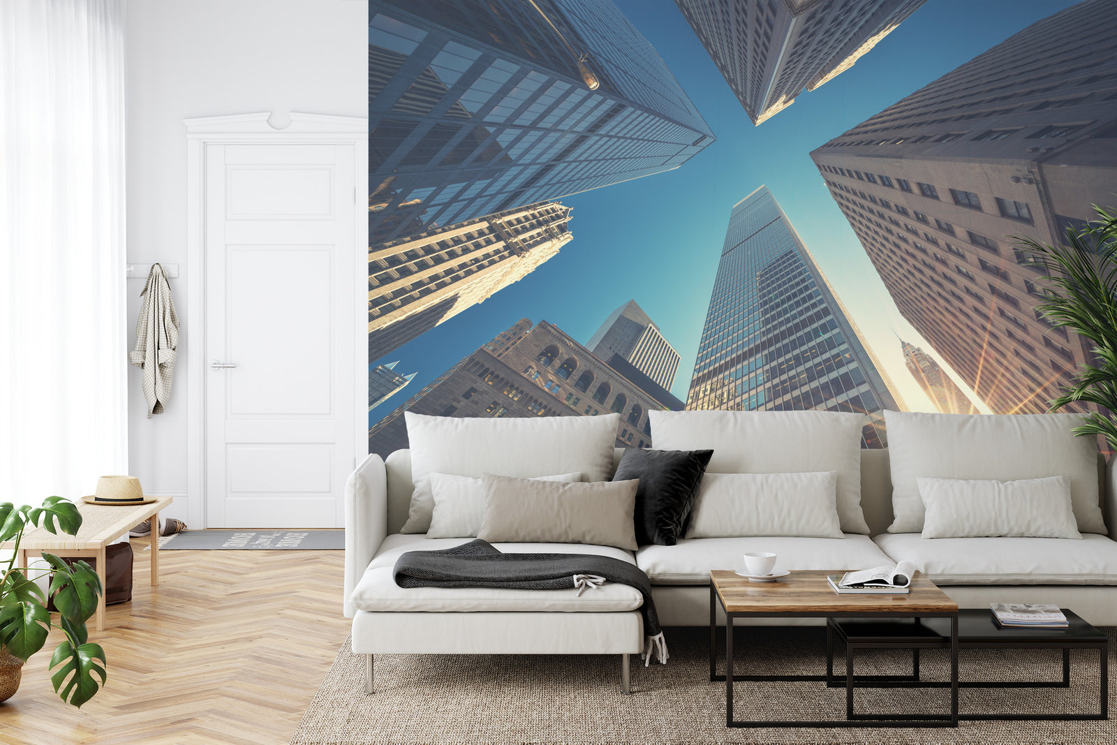 New York City Skyscrapers wall mural image 0