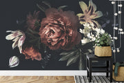 Vintage Bouquet With Peonies wall mural image 5