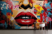 Colourful Graffiti Wallpaper Mural image 2