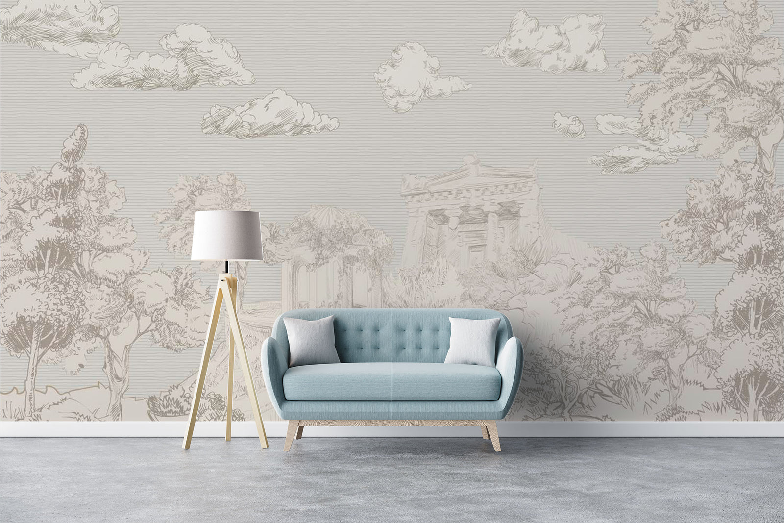 Elegant Scenic Wall Mural