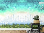 Square Wall Mural Castaway image 4