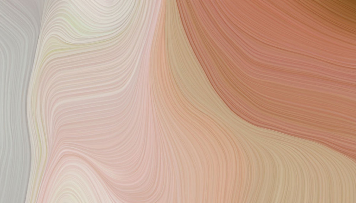 Rosy Brown Swirl Wallpaper Mural image 1