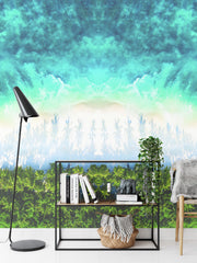 Square Wall Mural Castaway image 3