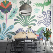 Hand Drawn Botanical Wall Mural image 0
