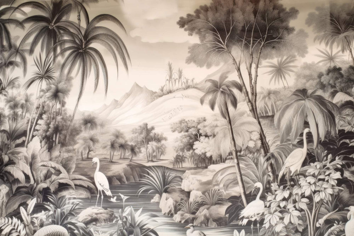 Vintage Wall Mural image 1
