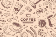 Coffee Shop Wall Mural image 1