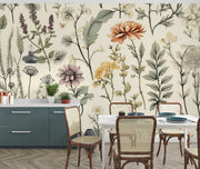 Vintage Botanical Wall Mural image 0