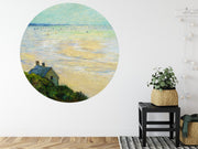 Circular wall mural The cottage at Trouville image 2