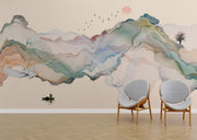 Ink Landscape Wallpaper Mural image 2