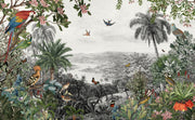 Jungle Themed Wallpaper Mural image 1
