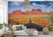 Desert Road Wallpaper Mural image 2