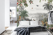 Jungle Themed Wallpaper Mural image 2