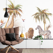 Jungle Safari Wallpaper Mural image 2