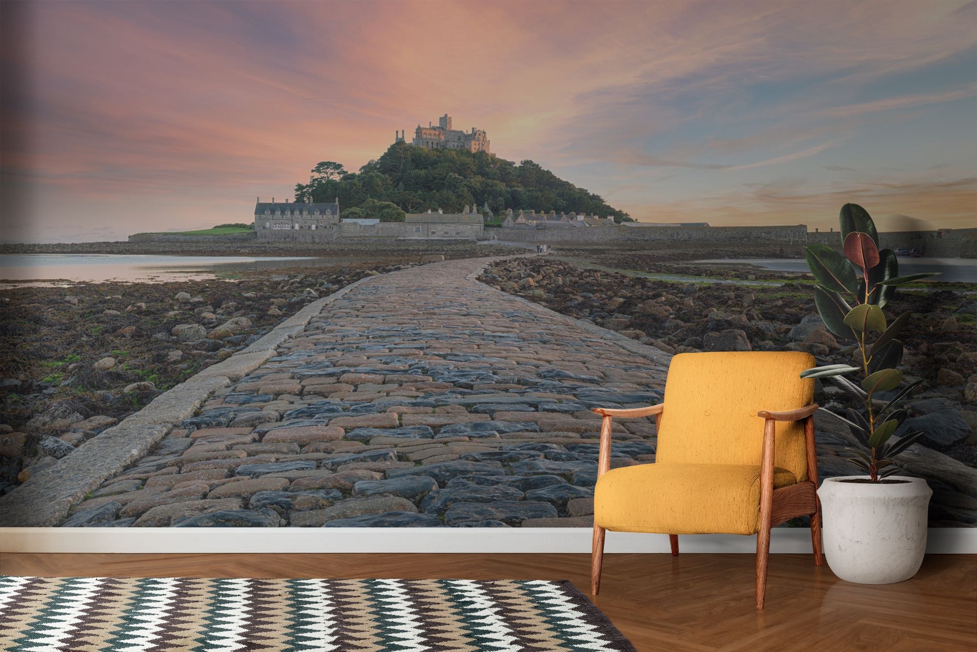 St Michael's Mount Wall Mural image 0