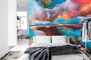 Abstract Clouds Wall Mural - Mural Wonder