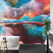 Abstract Clouds Wall Mural - Mural Wonder