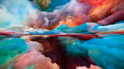 Abstract Clouds Wall Mural - Mural Wonder