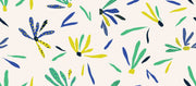 Abstract Daisy Wall Mural - Mural Wonder