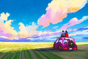 Abstract Landscape Natural Canvas - Mural Wonder