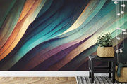 Abstract lines wallpaper - Mural Wonder