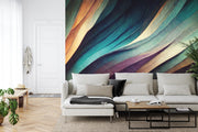 Abstract lines wallpaper - Mural Wonder