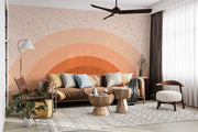 Abstract Sunset Wallpaper - Mural Wonder