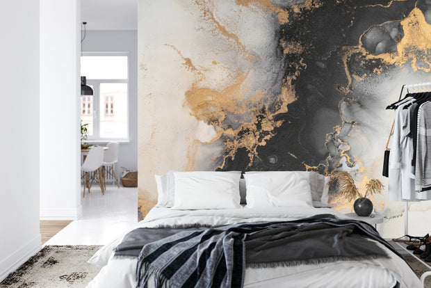Marble art wall mural image 3