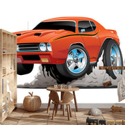 American muscle car wallpaper - Mural Wonder