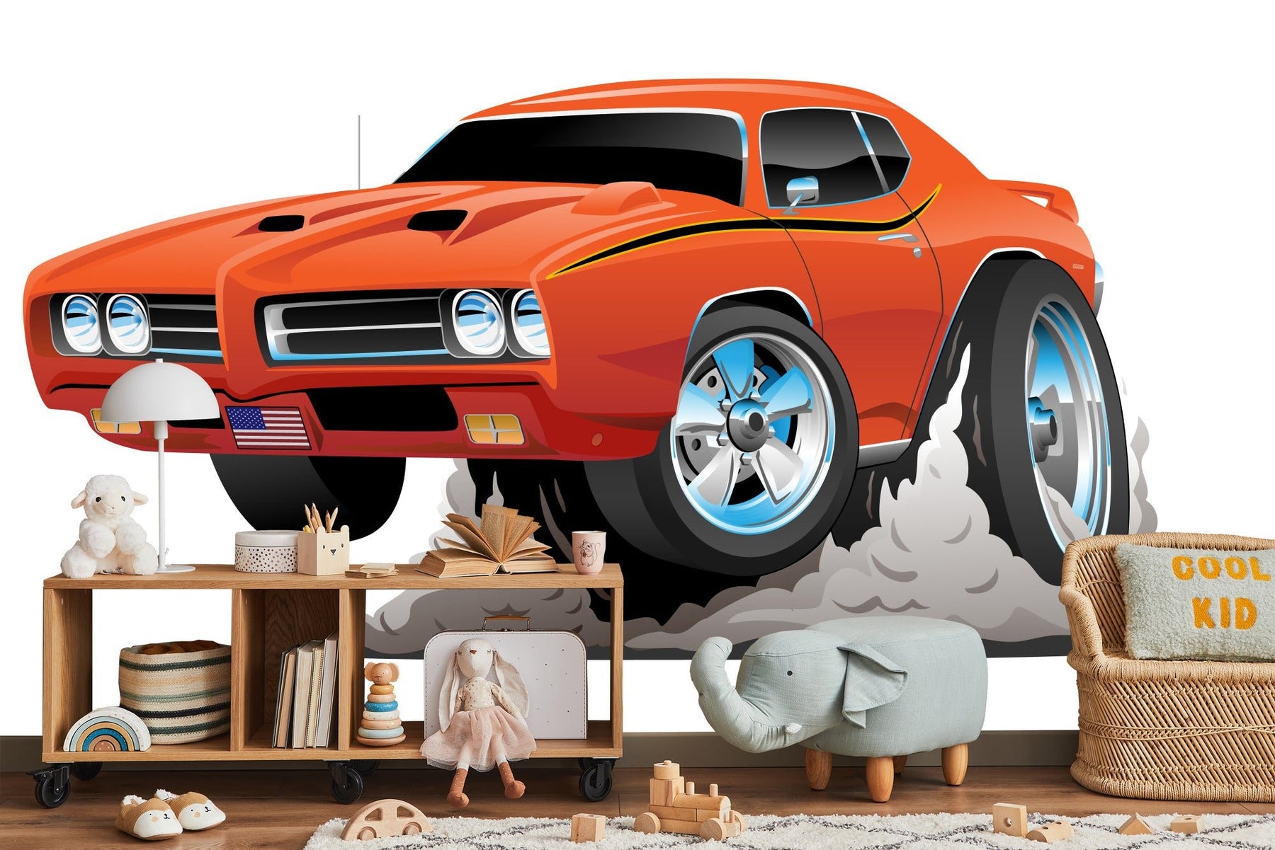 American muscle car wallpaper - Mural Wonder