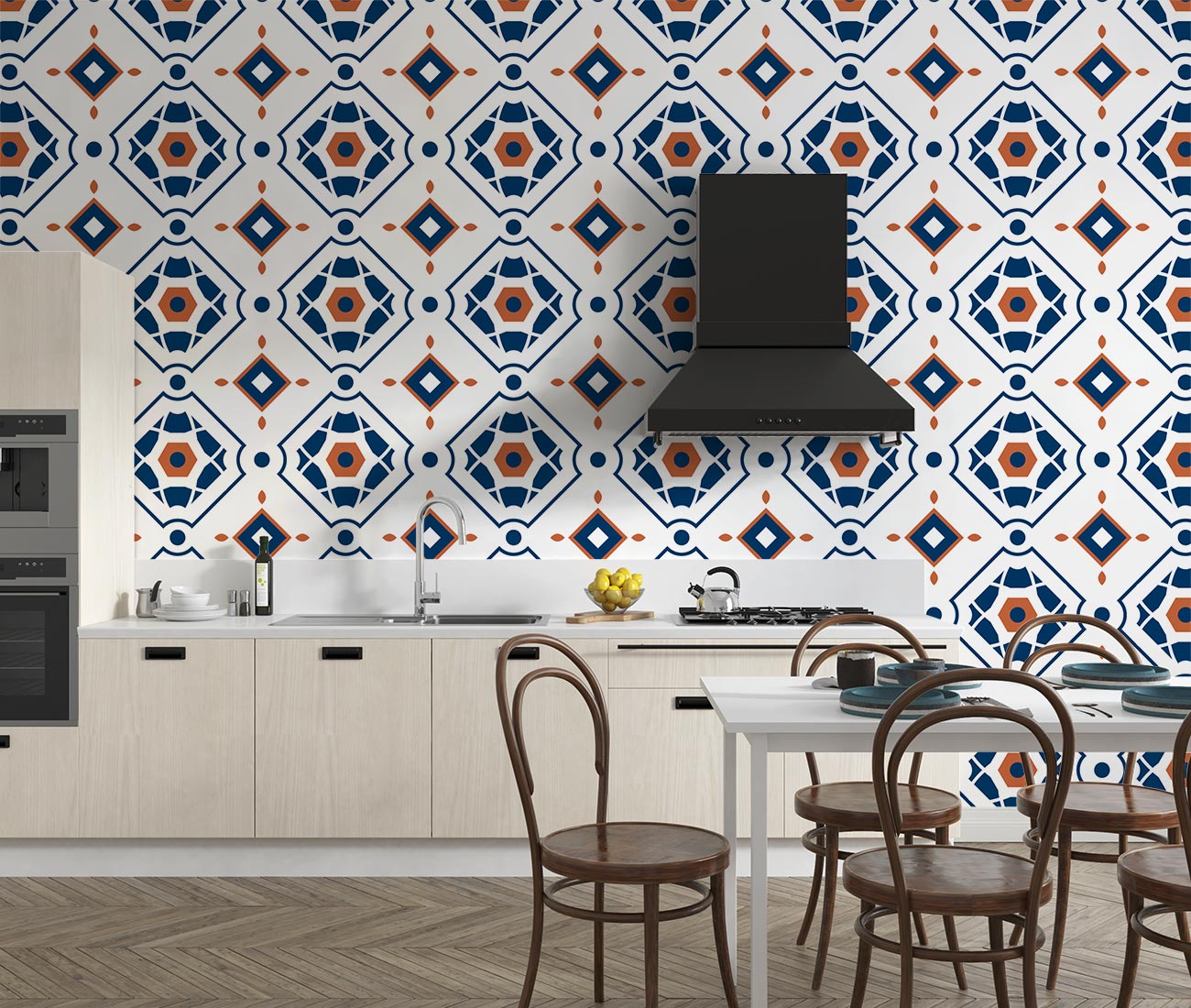 Arabesque Pattern Wallpaper Mural - Mural Wonder