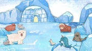 Arctic Animals Wallpaper Mural - Mural Wonder