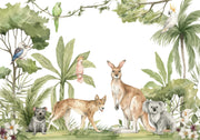 Australian Animals Wall Mural - Mural Wonder