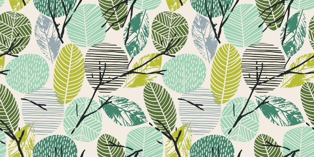 Leaves Wallpaper Mural