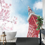 Tokyo tower wall mural image 3