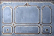 Blue Panel Wallpaper Mural image 1