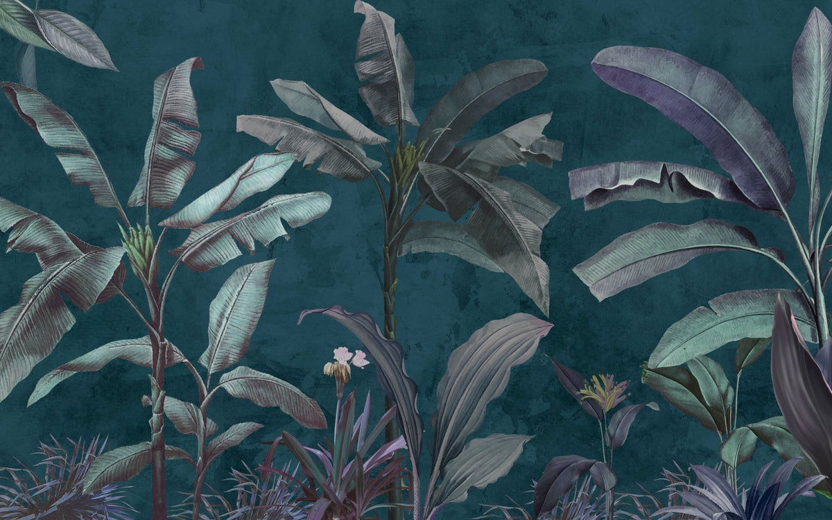 Banana trees wall mural - Mural Wonder