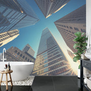 New York City Skyscrapers wall mural image 2