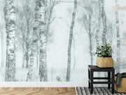 Square wall mural Black And White image 4