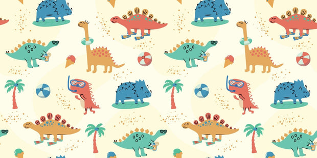 Beach Party Wall Mural - Mural Wonder