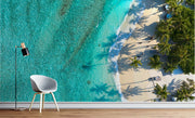 Beach View Wall Mural - Mural Wonder