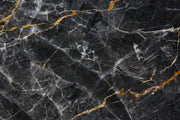 Black and gold marble wall mural - Mural Wonder