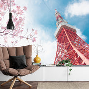 Tokyo tower wall mural image 2