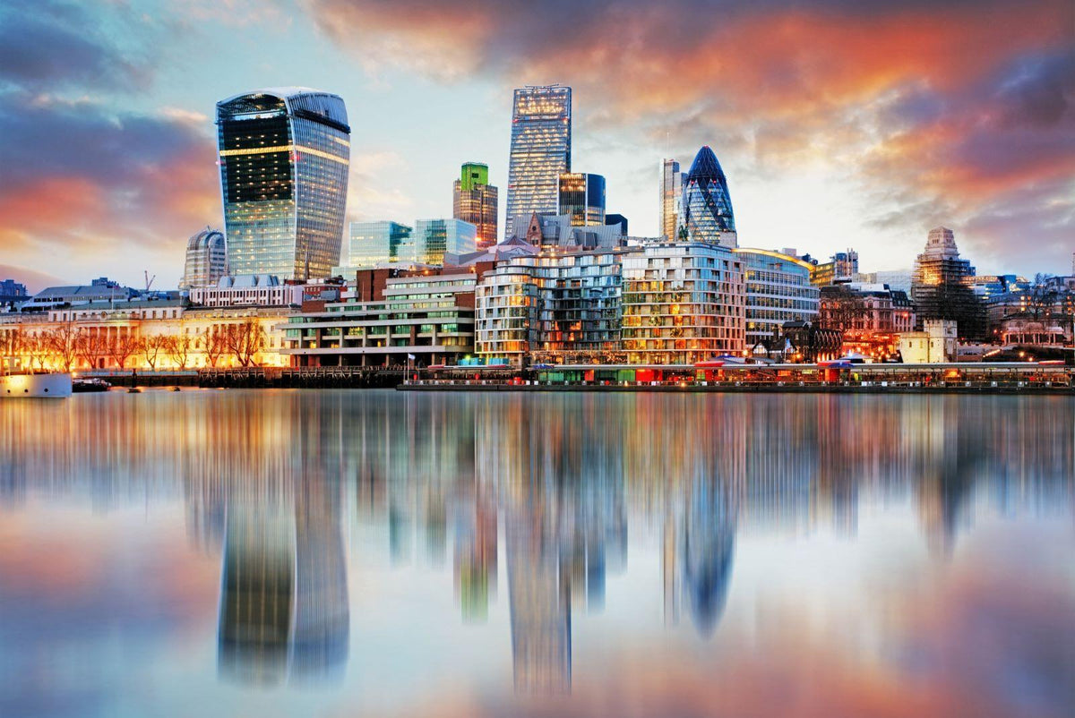 Panorama of London Mural Wallpaper image 1