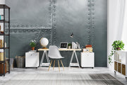 Steel Background Wallpaper Mural image 0