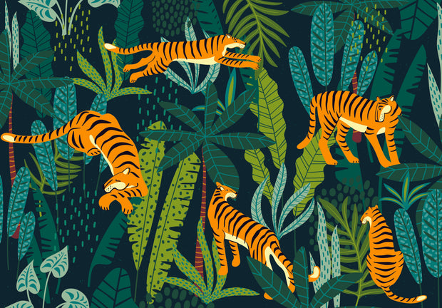 Tiger Wall Mural image 1