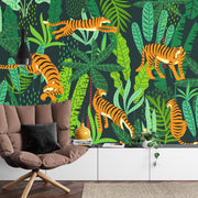 Tiger Wall Mural image 4